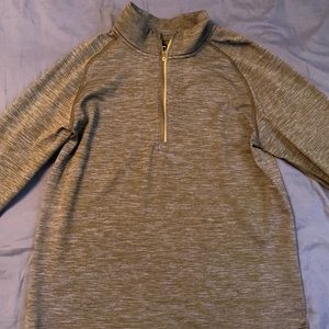 LULULEMON LONG SLEEVE BLUE/BLACK
